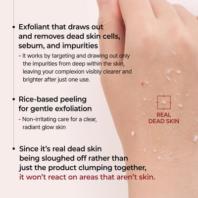 Pore Purifying Peel Shot — Korean Black & White Rice Formula